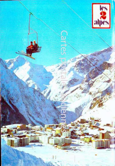 Cartes postales anciennes > CARTES POSTALES > carte postale ancienne > cartes-postales-ancienne.com Auvergne rhone alpes Isere Les Deux Alpes