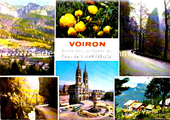 Cartes postales anciennes > CARTES POSTALES > carte postale ancienne > cartes-postales-ancienne.com Auvergne rhone alpes Isere Voiron