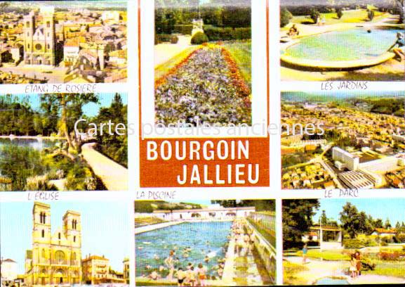 Cartes postales anciennes > CARTES POSTALES > carte postale ancienne > cartes-postales-ancienne.com Auvergne rhone alpes Isere Bourgoin Jallieu