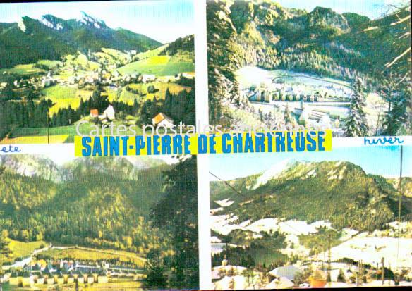 Cartes postales anciennes > CARTES POSTALES > carte postale ancienne > cartes-postales-ancienne.com Auvergne rhone alpes Isere Saint Pierre De Chartreuse