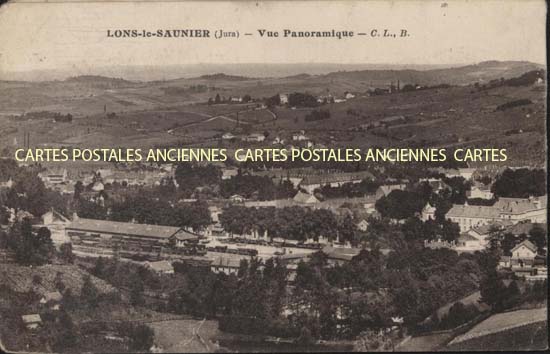 Cartes postales anciennes > CARTES POSTALES > carte postale ancienne > cartes-postales-ancienne.com Bourgogne franche comte Jura Lons Le Saunier