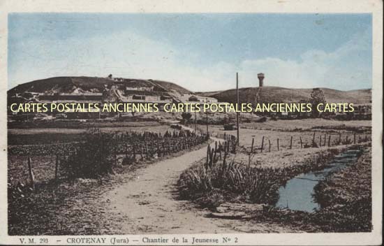 Cartes postales anciennes > CARTES POSTALES > carte postale ancienne > cartes-postales-ancienne.com Bourgogne franche comte Jura Crotenay