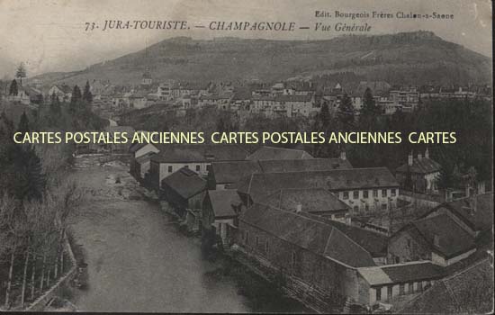 Cartes postales anciennes > CARTES POSTALES > carte postale ancienne > cartes-postales-ancienne.com Bourgogne franche comte Jura Champagnole