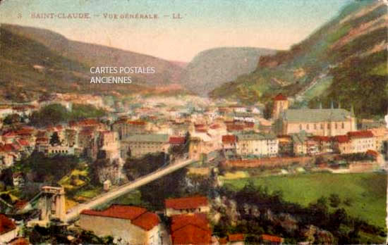 Cartes postales anciennes > CARTES POSTALES > carte postale ancienne > cartes-postales-ancienne.com Bourgogne franche comte Jura Saint Claude