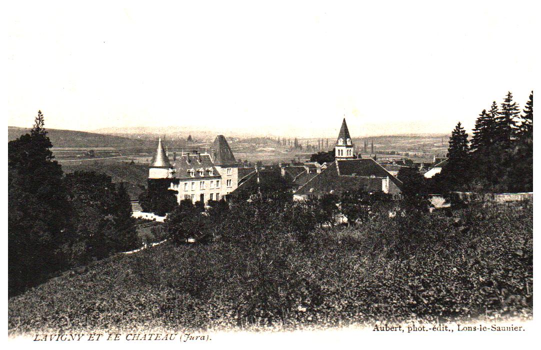 Cartes postales anciennes > CARTES POSTALES > carte postale ancienne > cartes-postales-ancienne.com Bourgogne franche comte Jura Lavigny