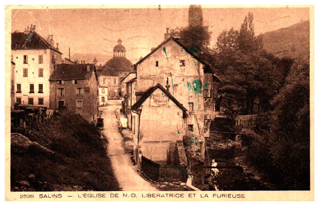 Cartes postales anciennes > CARTES POSTALES > carte postale ancienne > cartes-postales-ancienne.com Bourgogne franche comte Jura Salins Les Bains
