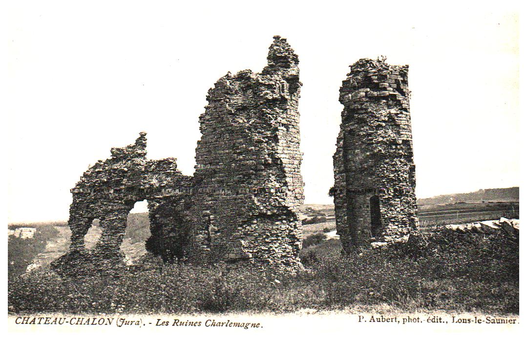 Cartes postales anciennes > CARTES POSTALES > carte postale ancienne > cartes-postales-ancienne.com Bourgogne franche comte Jura Chateau Chalon