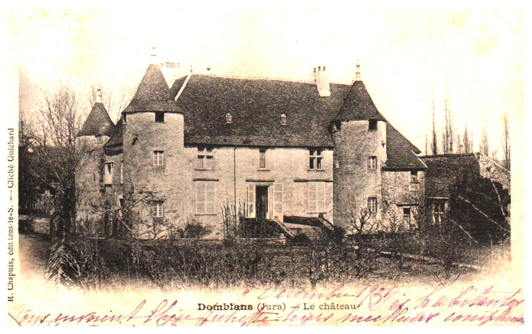 Cartes postales anciennes > CARTES POSTALES > carte postale ancienne > cartes-postales-ancienne.com Bourgogne franche comte Jura Domblans