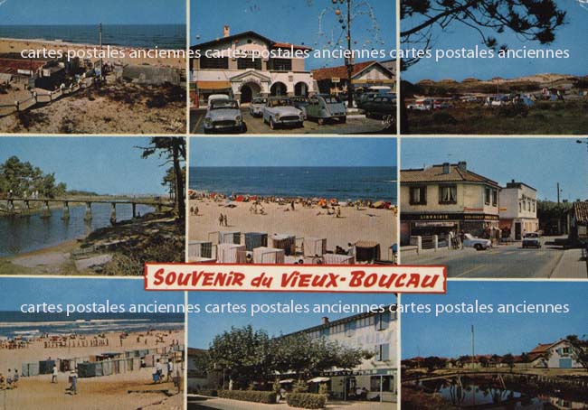 Cartes postales anciennes > CARTES POSTALES > carte postale ancienne > cartes-postales-ancienne.com Nouvelle aquitaine Landes Vieux Boucau Les Bains