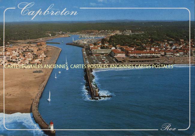 Cartes postales anciennes > CARTES POSTALES > carte postale ancienne > cartes-postales-ancienne.com Nouvelle aquitaine Landes Capbreton