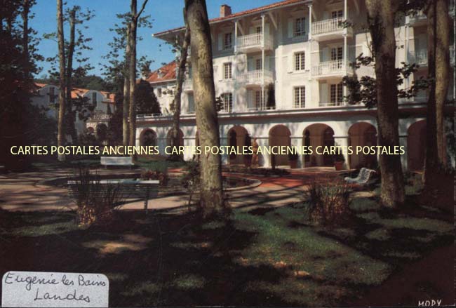 Cartes postales anciennes > CARTES POSTALES > carte postale ancienne > cartes-postales-ancienne.com Nouvelle aquitaine Landes Eugenie Les Bains