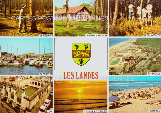 Cartes postales anciennes > CARTES POSTALES > carte postale ancienne > cartes-postales-ancienne.com Nouvelle aquitaine Landes Dax
