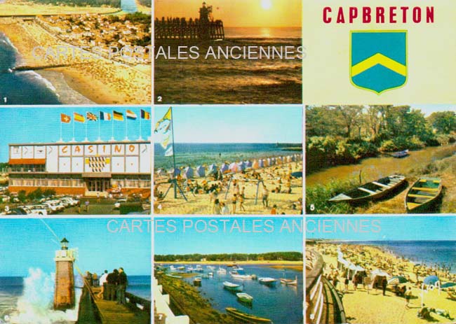 Cartes postales anciennes > CARTES POSTALES > carte postale ancienne > cartes-postales-ancienne.com Nouvelle aquitaine Capbreton