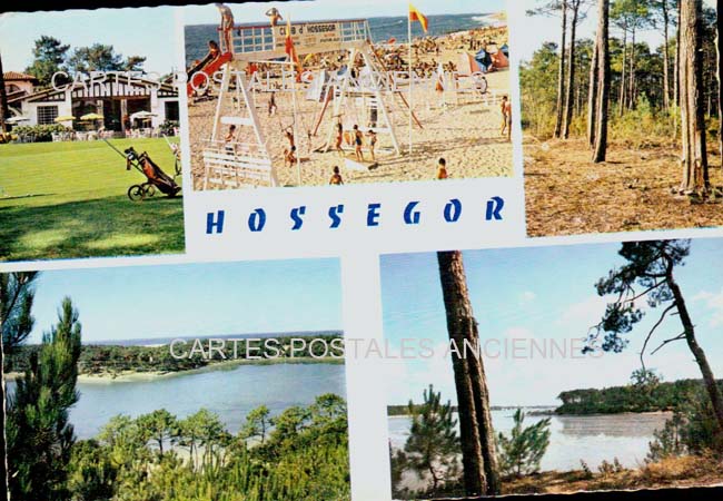 Cartes postales anciennes > CARTES POSTALES > carte postale ancienne > cartes-postales-ancienne.com Nouvelle aquitaine Landes Hossegor