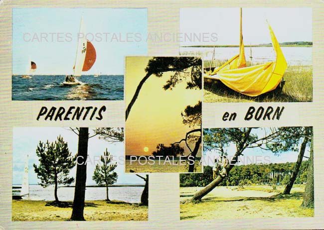 Cartes postales anciennes > CARTES POSTALES > carte postale ancienne > cartes-postales-ancienne.com Nouvelle aquitaine Landes Parentis En Born