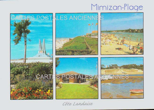 Cartes postales anciennes > CARTES POSTALES > carte postale ancienne > cartes-postales-ancienne.com Nouvelle aquitaine Landes Mimizan