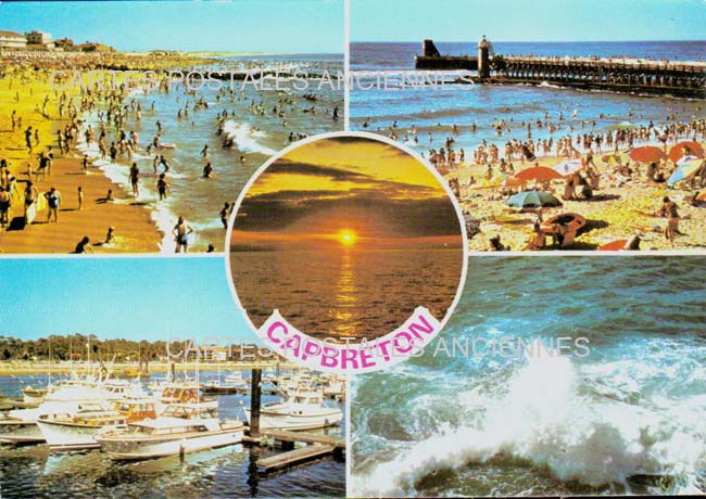 Cartes postales anciennes > CARTES POSTALES > carte postale ancienne > cartes-postales-ancienne.com Nouvelle aquitaine Landes Capbreton