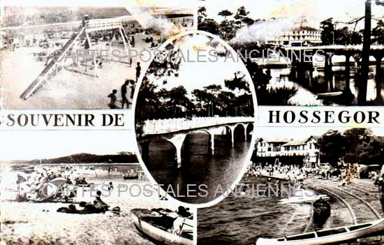 Cartes postales anciennes > CARTES POSTALES > carte postale ancienne > cartes-postales-ancienne.com Nouvelle aquitaine Landes Hossegor