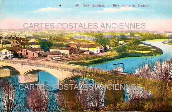 Cartes postales anciennes > CARTES POSTALES > carte postale ancienne > cartes-postales-ancienne.com Nouvelle aquitaine Landes Dax