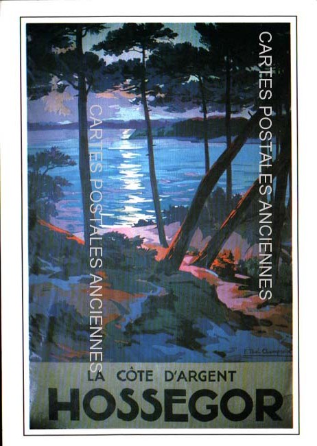 Cartes postales anciennes > CARTES POSTALES > carte postale ancienne > cartes-postales-ancienne.com Nouvelle aquitaine Landes Hossegor