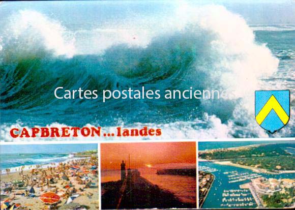 Cartes postales anciennes > CARTES POSTALES > carte postale ancienne > cartes-postales-ancienne.com Nouvelle aquitaine Landes Capbreton