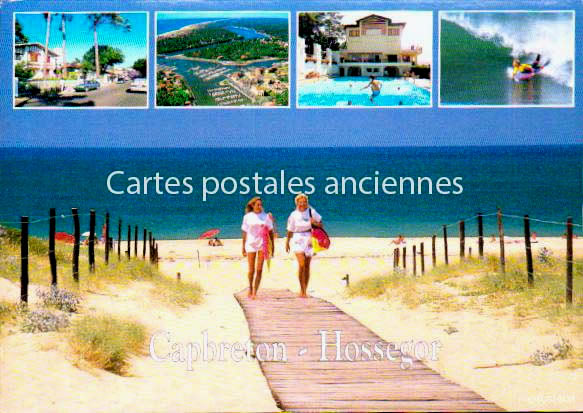 Cartes postales anciennes > CARTES POSTALES > carte postale ancienne > cartes-postales-ancienne.com Nouvelle aquitaine Landes Capbreton