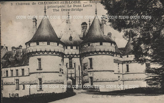 Cartes postales anciennes > CARTES POSTALES > carte postale ancienne > cartes-postales-ancienne.com Centre val de loire  Loir et cher Chaumont Sur Loire