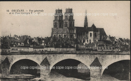 Cartes postales anciennes > CARTES POSTALES > carte postale ancienne > cartes-postales-ancienne.com Centre val de loire  Orleans