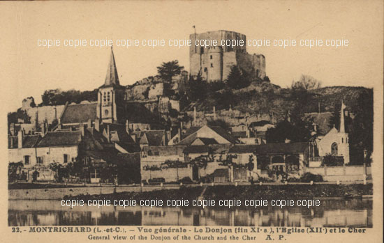 Cartes postales anciennes > CARTES POSTALES > carte postale ancienne > cartes-postales-ancienne.com Centre val de loire  Loir et cher Montrichard