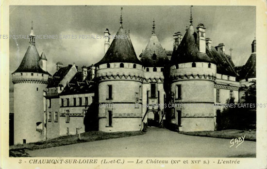 Cartes postales anciennes > CARTES POSTALES > carte postale ancienne > cartes-postales-ancienne.com Centre val de loire  Loir et cher Chaumont Sur Loire