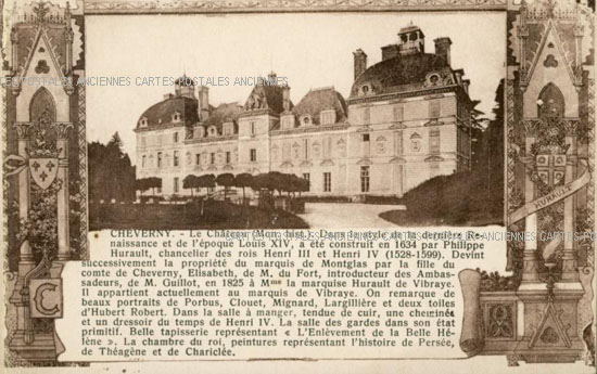 Cartes postales anciennes > CARTES POSTALES > carte postale ancienne > cartes-postales-ancienne.com Centre val de loire  Loir et cher Cheverny