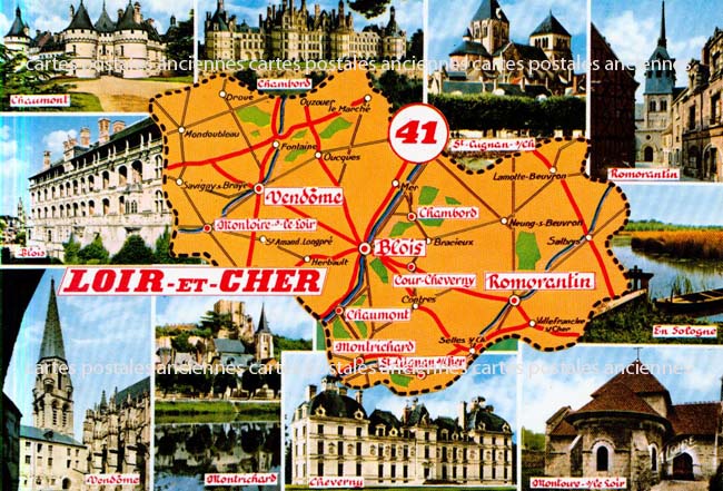 Cartes postales anciennes > CARTES POSTALES > carte postale ancienne > cartes-postales-ancienne.com Centre val de loire  Loir et cher Blois