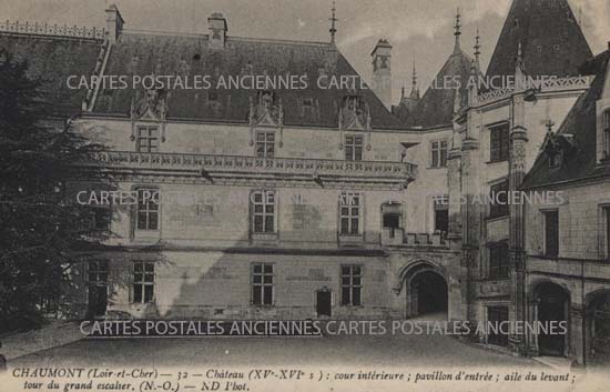 Cartes postales anciennes > CARTES POSTALES > carte postale ancienne > cartes-postales-ancienne.com Centre val de loire  Loir et cher Chaumont Sur Loire