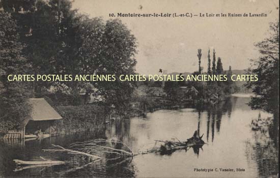 Cartes postales anciennes > CARTES POSTALES > carte postale ancienne > cartes-postales-ancienne.com Centre val de loire  Loir et cher Montoire Sur Le Loir