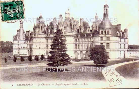 Cartes postales anciennes > CARTES POSTALES > carte postale ancienne > cartes-postales-ancienne.com Centre val de loire  Loir et cher Chambord