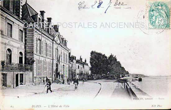 Cartes postales anciennes > CARTES POSTALES > carte postale ancienne > cartes-postales-ancienne.com Centre val de loire  Loir et cher Blois
