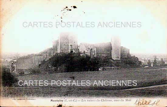 Cartes postales anciennes > CARTES POSTALES > carte postale ancienne > cartes-postales-ancienne.com Centre val de loire  Loir et cher Montoire Sur Le Loir