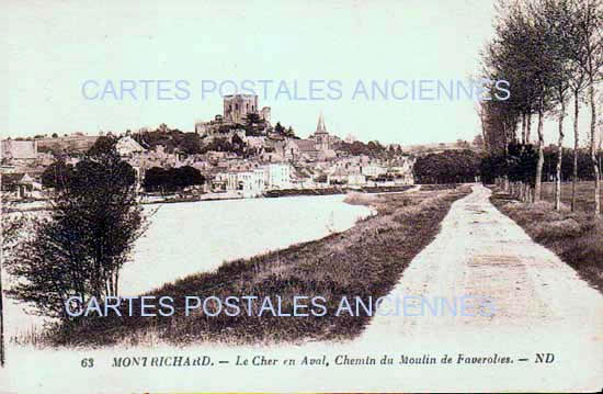Cartes postales anciennes > CARTES POSTALES > carte postale ancienne > cartes-postales-ancienne.com Centre val de loire  Loir et cher Montrichard