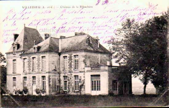 Cartes postales anciennes > CARTES POSTALES > carte postale ancienne > cartes-postales-ancienne.com Centre val de loire  Loir et cher Villedieu Le Chateau