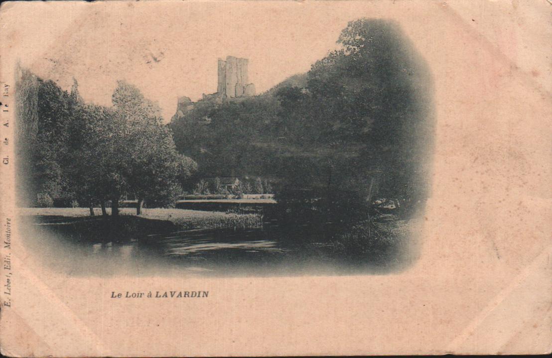 Cartes postales anciennes > CARTES POSTALES > carte postale ancienne > cartes-postales-ancienne.com Centre val de loire  Loir et cher Lavardin