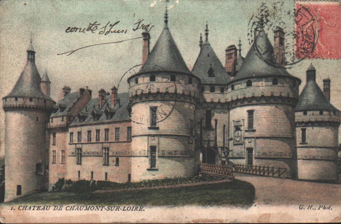 Cartes postales anciennes > CARTES POSTALES > carte postale ancienne > cartes-postales-ancienne.com Centre val de loire  Loir et cher Chaumont Sur Loire