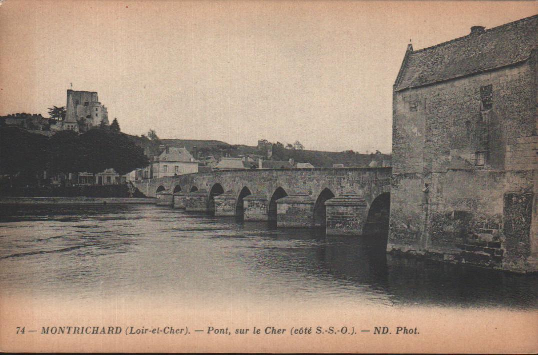 Cartes postales anciennes > CARTES POSTALES > carte postale ancienne > cartes-postales-ancienne.com Centre val de loire  Loir et cher Montrichard