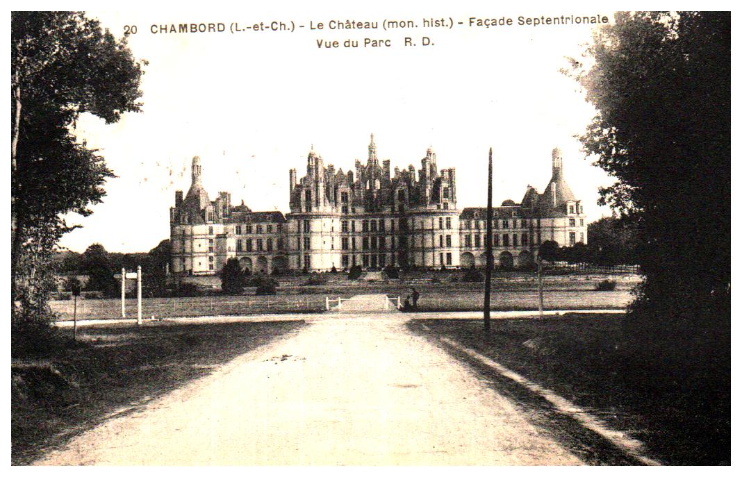 Cartes postales anciennes > CARTES POSTALES > carte postale ancienne > cartes-postales-ancienne.com Centre val de loire  Loir et cher Chambord