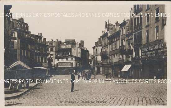 Cartes postales anciennes > CARTES POSTALES > carte postale ancienne > cartes-postales-ancienne.com Auvergne rhone alpes Loire Saint Etienne