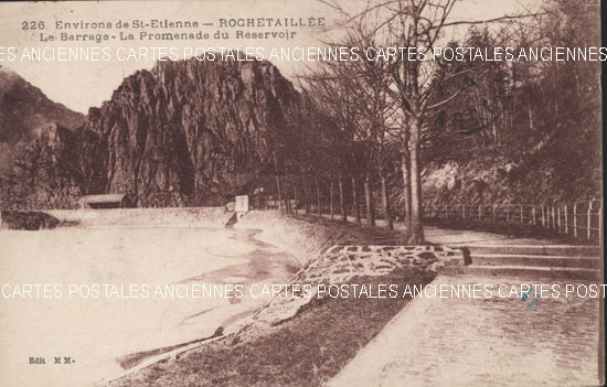 Cartes postales anciennes > CARTES POSTALES > carte postale ancienne > cartes-postales-ancienne.com Auvergne rhone alpes Loire Rochetaillee