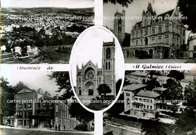 Cartes postales anciennes > CARTES POSTALES > carte postale ancienne > cartes-postales-ancienne.com Auvergne rhone alpes Loire Saint Galmier