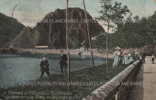 Cartes postales anciennes > CARTES POSTALES > carte postale ancienne > cartes-postales-ancienne.com Auvergne rhone alpes Loire Rochetaillee