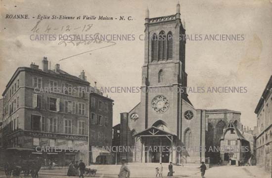 Cartes postales anciennes > CARTES POSTALES > carte postale ancienne > cartes-postales-ancienne.com Loire 42 Roanne