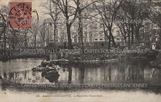 Cartes postales anciennes > CARTES POSTALES > carte postale ancienne > cartes-postales-ancienne.com Auvergne rhone alpes Loire Saint Etienne