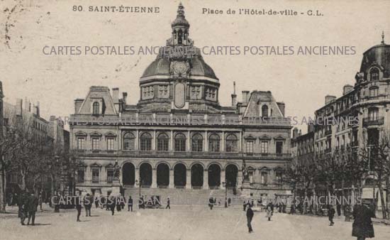 Cartes postales anciennes > CARTES POSTALES > carte postale ancienne > cartes-postales-ancienne.com Auvergne rhone alpes Loire Saint Etienne
